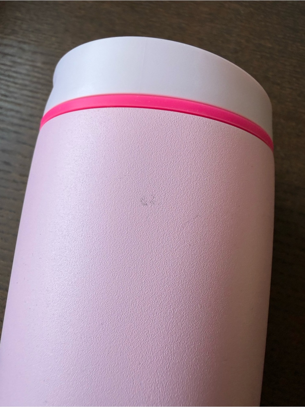 Owala Stainless Steel SmoothSip Slider Travel Mug - Pink (Pucker Up) 12oz - Picture 5 of 16